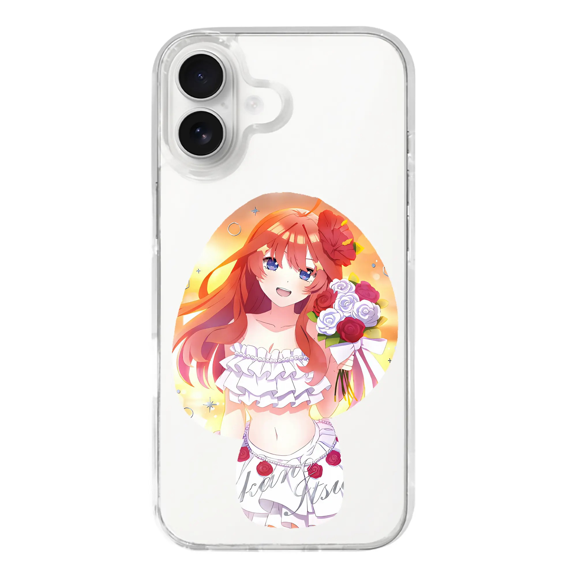 五等分の花嫁 グッズ 中野 五月 - iPhone 17シリーズ 透明スマホケース – 薄型・耐衝撃・精密フィット保護カバー